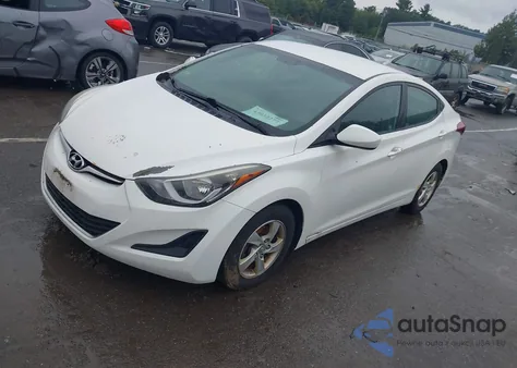 2014 Hyundai Elantra Se z USA, uszkodzony, nr VIN 5NPDH4AE4EH475091